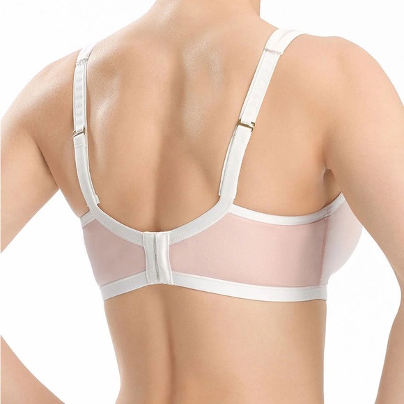 NATORI Yogi Contour Convertible Sports Bra 36 I 
EUC -  Lt Mocha/Ivory - Picture 4 of 10